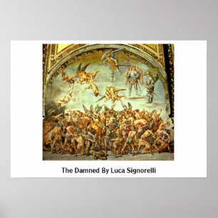 Poster Condenado por Luca Signorelli