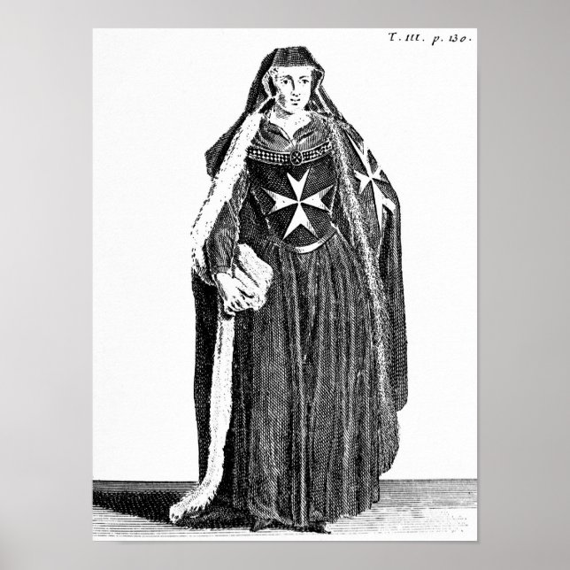 Pôster Condessa da Ordem das Ruas. João de Jerusalém (Frente)