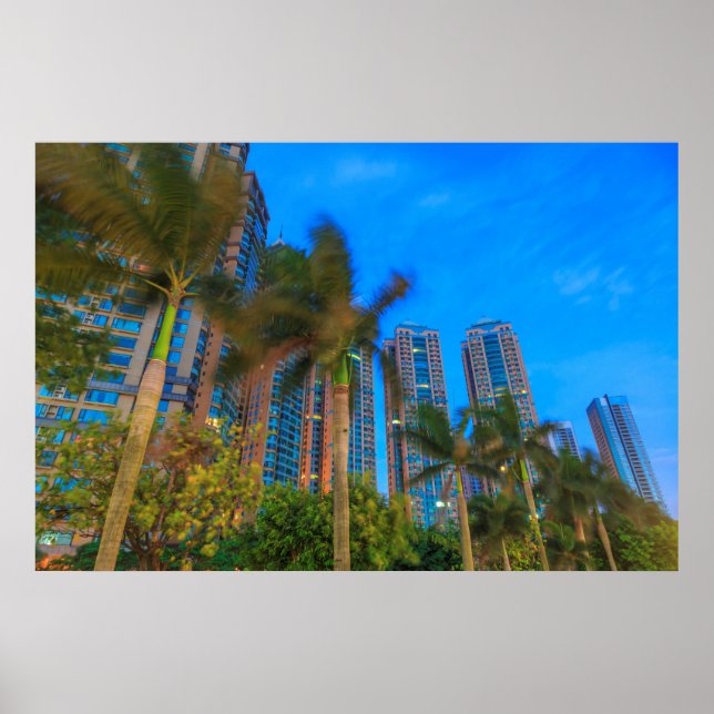 Poster Condomínios de luxo na China (Frente)