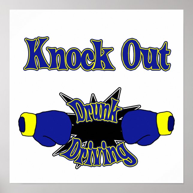 Pôster Condução de bebados (Frente)