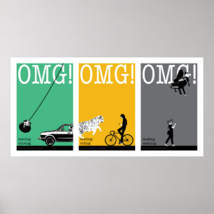 Poster condução. montada. passeio. 4