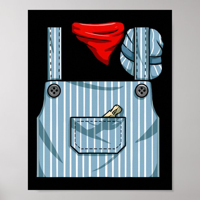Poster Condutor do Engenheiro do comboio Costume Hallowee (Frente)