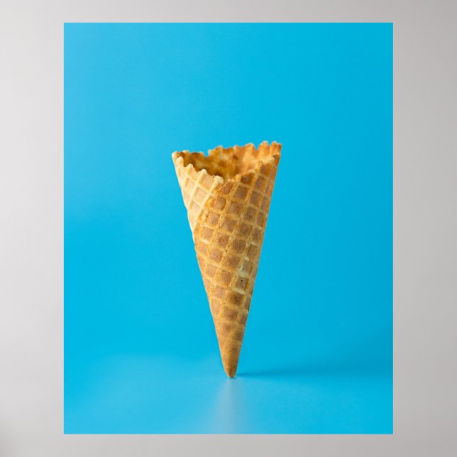 Poster cone sorvete (Frente)