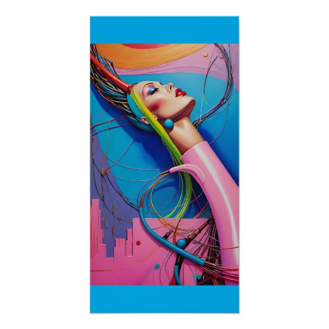 Pôster Conectado (Frente)