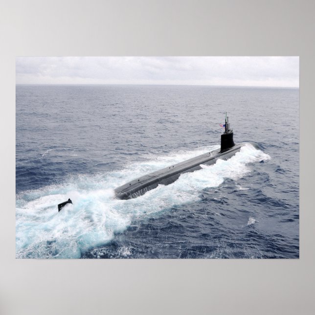 Pôster Conexão USS (SSN 22) (Frente)