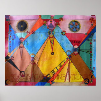 Pôster Conexões, "CONEXÕES CÓSMICAS"