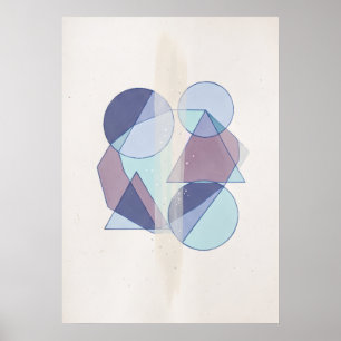 Poster Conexões da Alma da Geometria Sagrada Arte Espirit