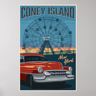 Poster Coney Island