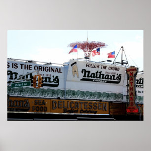 Pôster Coney Island, Nova Iorque Photo