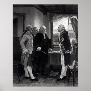 Poster Conferência de Paz em Staten Island