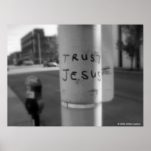 Pôster Confiança Jesus