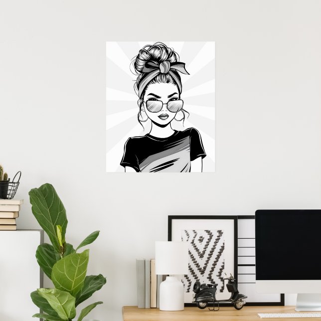 Poster Confiança legal (Escritório em casa)