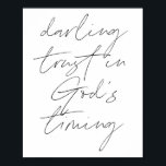 Poster Confiança no querido no tempo de Deus<br><div class="desc">Confiança no querido no tempo de Deus</div>