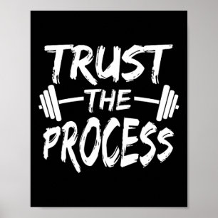 Poster Confiar No Projeto De Eixo De Cotação Motivacional
