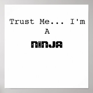 Poster Confie-me… Eu sou A, NINJA