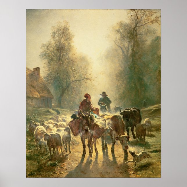 Pôster Configuração para o mercado (Frente)