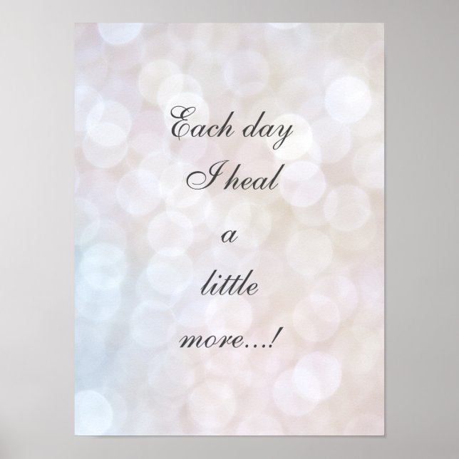 Poster Confirmação da cura (Frente)