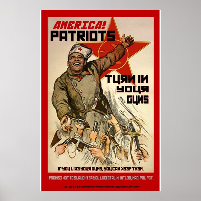 Poster Confisco de Armas - Alteração dos segundos (Frente)
