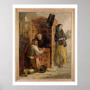 Poster Confissão, 1862 (óleo em canvas)