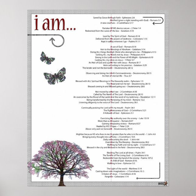 Pôster Confissões Diárias (Frente)