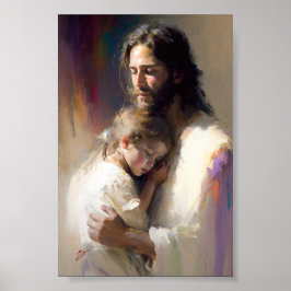 Poster Confortar as crianças