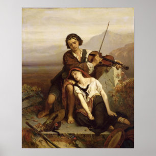 Pôster Conforto no sofrimento, c.1852