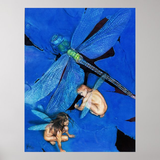 Pôster Congelado em Voo (Frente)