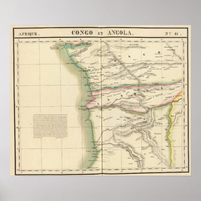 Pôster Congo, África 41 (Frente)