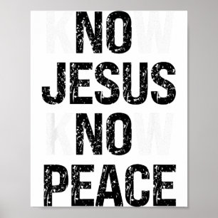 Poster Conheça Jesus Conheça Paz Vibrações Cristãs