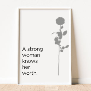 Poster Conheça o seu valor