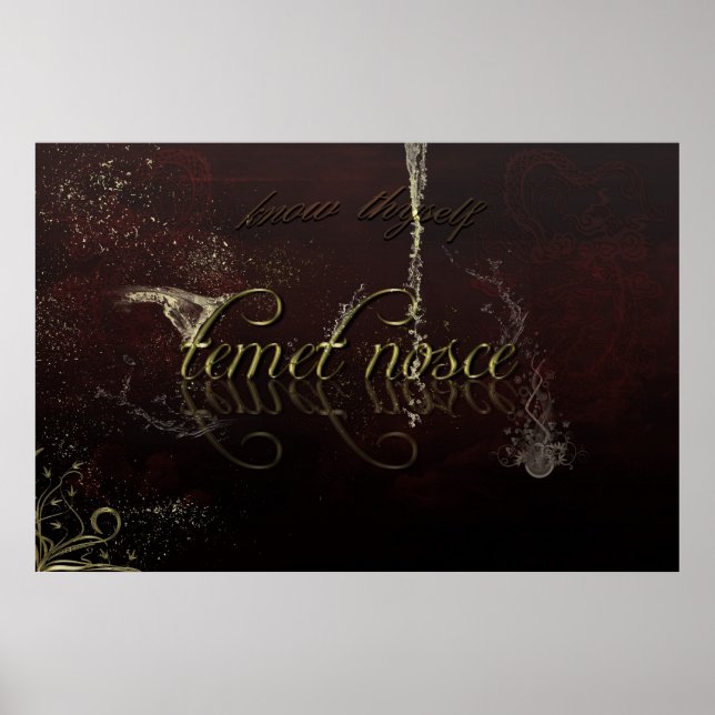 Poster Conheça-se (Frente)