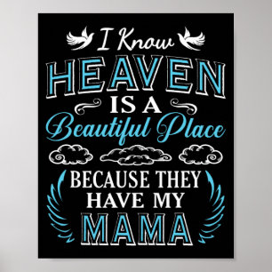 Poster Conhece A Mãe Do Céu No Céu, Dia de as mães Desapa