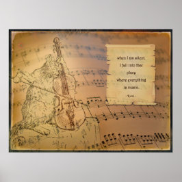 Poster conheceu gedicht Rumi