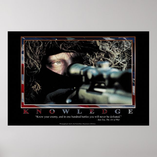 Pôster Conhecimento (Frente)