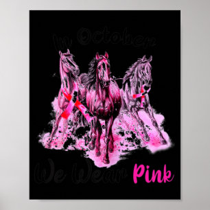 Poster Conhecimento das mulheres em outubro Nós Vestimos