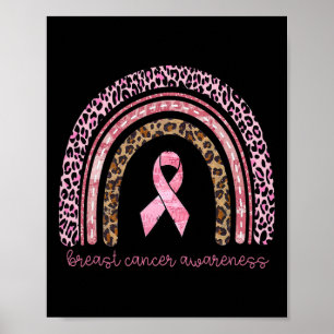 Poster Conhecimento do Cancer Arco-Íris em outubro Vestim