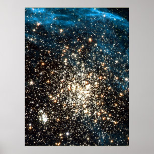 Pôster Conjunto de estrela em NGC 1850 18x24 (21x27)