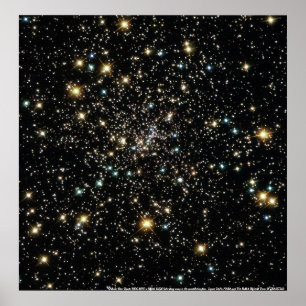 Poster Conjunto de estrela Globular NGC 6397