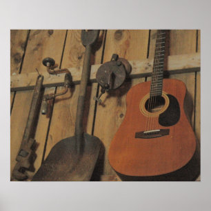 Pôster Conjunto de ferramentas acústico
