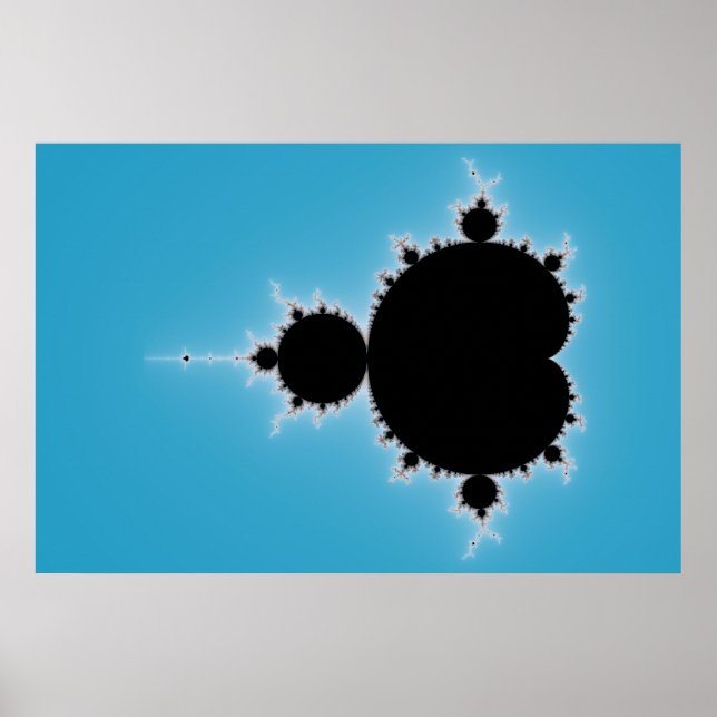 Pôster Conjunto de Mandelbrot 05 - Fractal (Frente)
