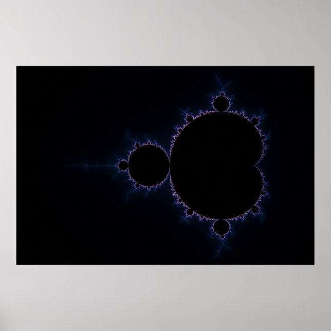 Poster Conjunto de Mandelbrot 10 (Frente)