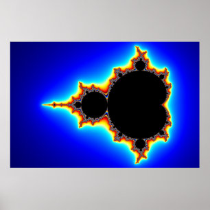 Pôster Conjunto de Mandelbrot Original 03 - Fractal Poste