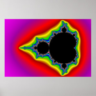 Poster Conjunto de Mandelbrot Original 04 - Fractal Poste