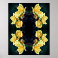 Conjunto de Moldura de Rosa Amarela Crie a Sua Fot