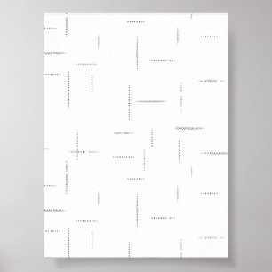 Poster Conjunto de Pastas Personalizadas Minimalistas