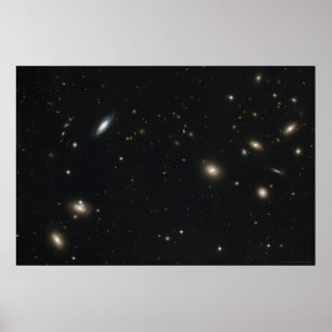 Poster Conjunto do coma das galáxias 36x24 (36x27)