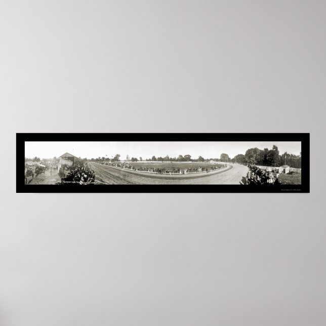 Pôster Conneaut Lake PA Foto 1909 (Frente)