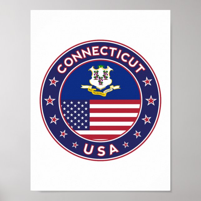 Poster Connecticut (Frente)