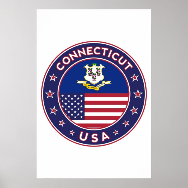 Poster Connecticut (Frente)