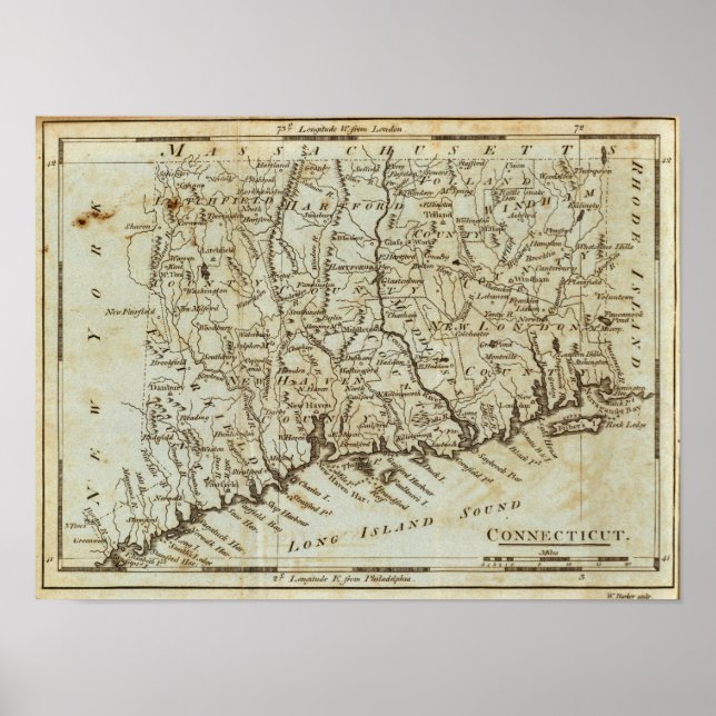 Pôster Connecticut 12 (Frente)